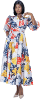 Terramina <br> (Fall 2026) <br> T7293 <br> <br> Print <br> 8 10 12 14 16 18 20 <br> 1 Piece Dress