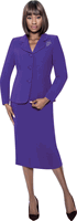 Terramina <br> (Fall 2026) <br> T9002 <br> <br> Purple <br> 8 10 12 14 16 18 20 22 24 <br> 2 Piece Jacket & Skirt