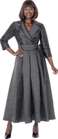 Terramina <br> (Fall 2026) <br> T7375 <br> <br> Black/White <br> 8 10 12 14 16 18 20 22 <br> 1 Piece Dress