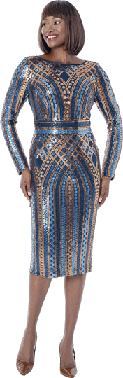 Terramina <br> (Fall 2026) <br> T7380 <br> <br> Multi <br> 8 10 12 14 16 18 20 <br> 1 Piece Dress