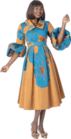 Terramina <br> (Fall 2026) <br> T7345 <br> <br> Copper <br> 8 10 12 14 16 18 20 22 <br> 1 Piece Dress
