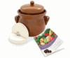 2 Liter K&K Keramik German Gartopf Fermenting Crock Pot