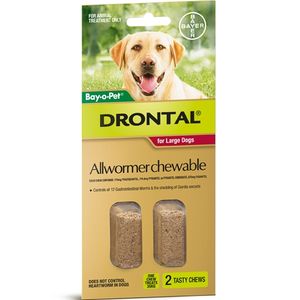 Drontal Dewormer Chews