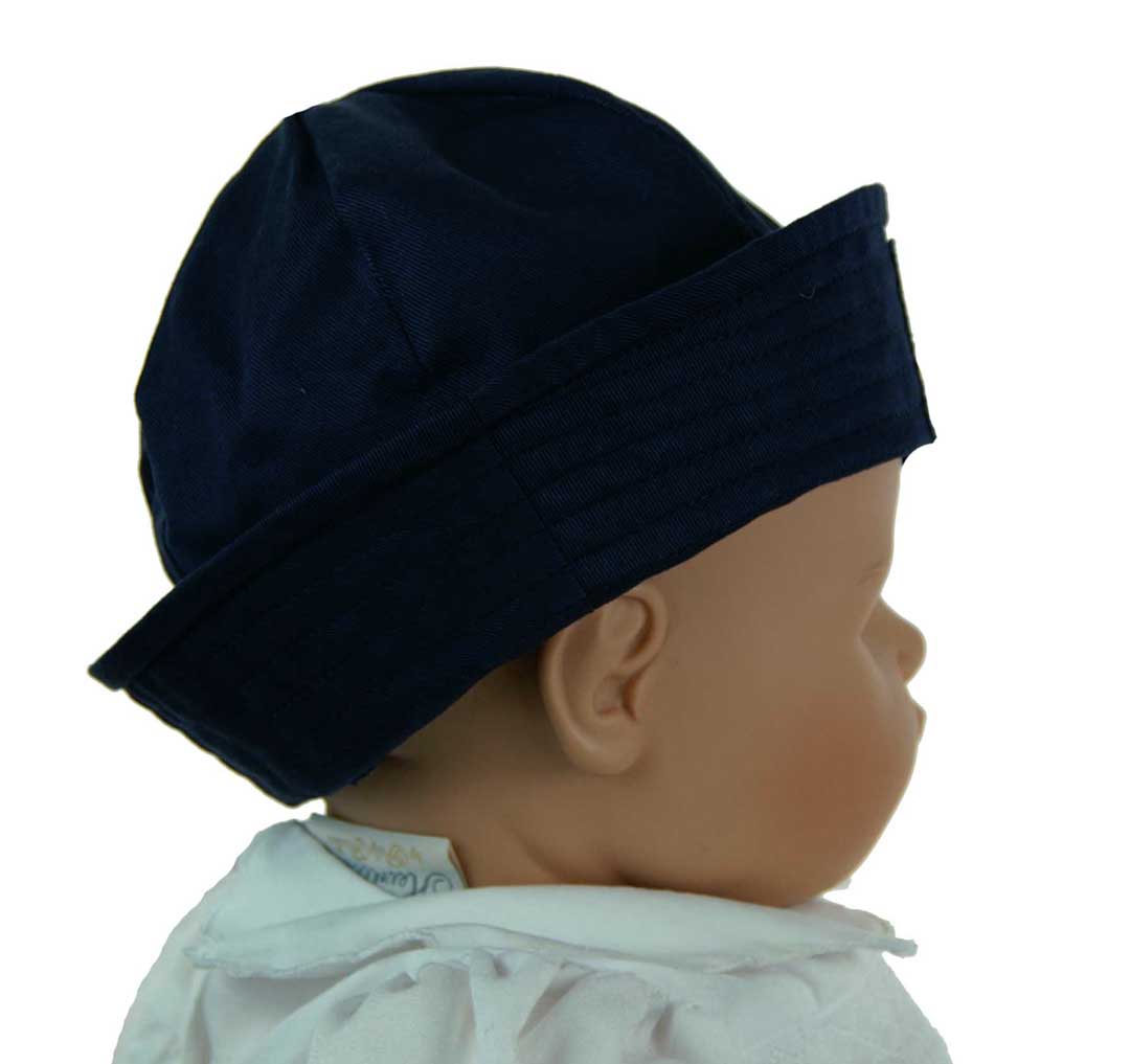 navy sailor hat,baby sailor hat,toddler sailor hat,navy sailor hat for