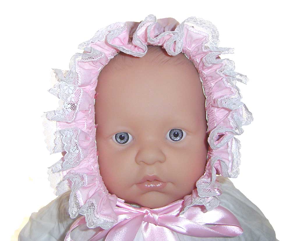 NEW Custom Made Pink Hand Smocked Baby with Pink Embroidered