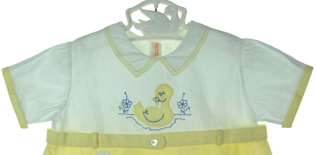 vintage 1930s yellow and white shorts set,1930s yellow and white shorts