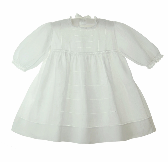 chinese dress ladies S/S 1990 Isaac Mizrahi White Linen Dress with Black Silk Trim