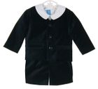 NEW Anavini Black Velvet Eton Suit