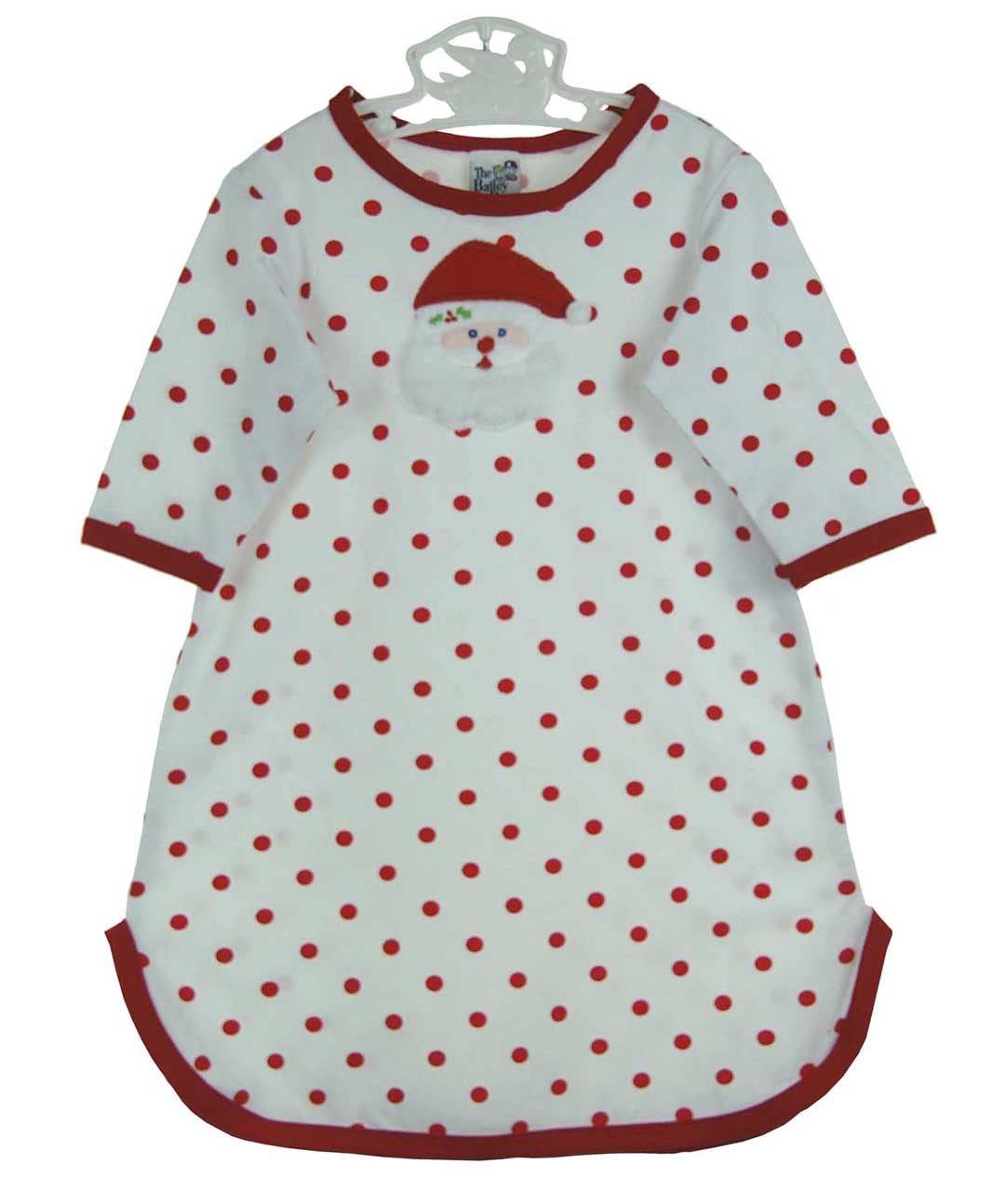 Bailey Babies baby gown,Holiday baby gown,Christmas baby gown,Christmas