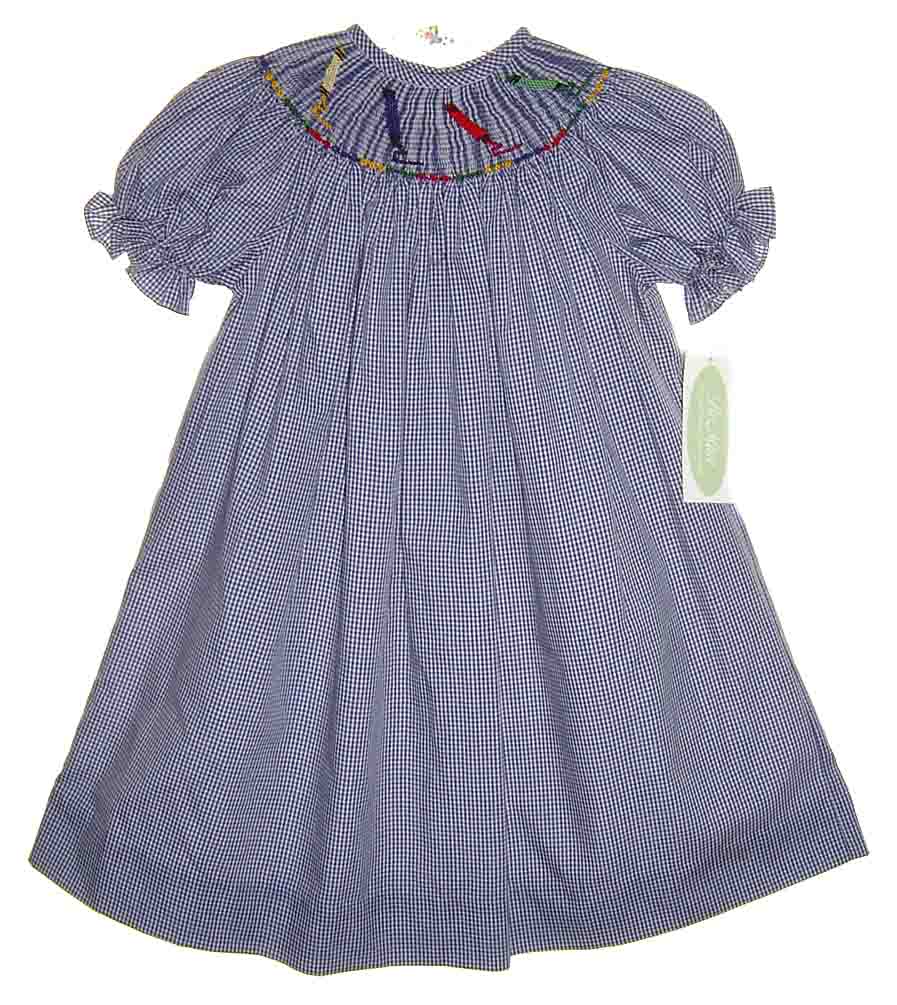 Be Mine,smocked girls smocked dress,smocked school dress