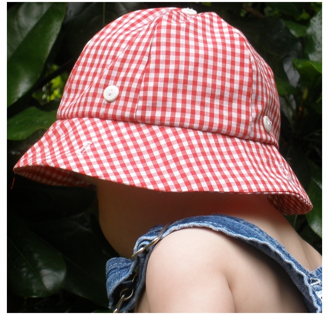 帽子 descendant SIMMONS GINGHAM BUCKET DESCENDANT/SIMMONS GINGHAM BUCKET
