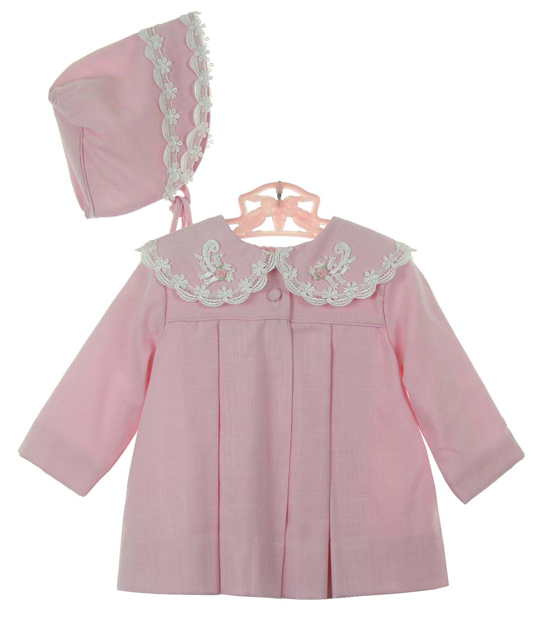 C. I. Castro baby dress,Baby Easter dress,baby dress and coat set,toddler girl Easter dress