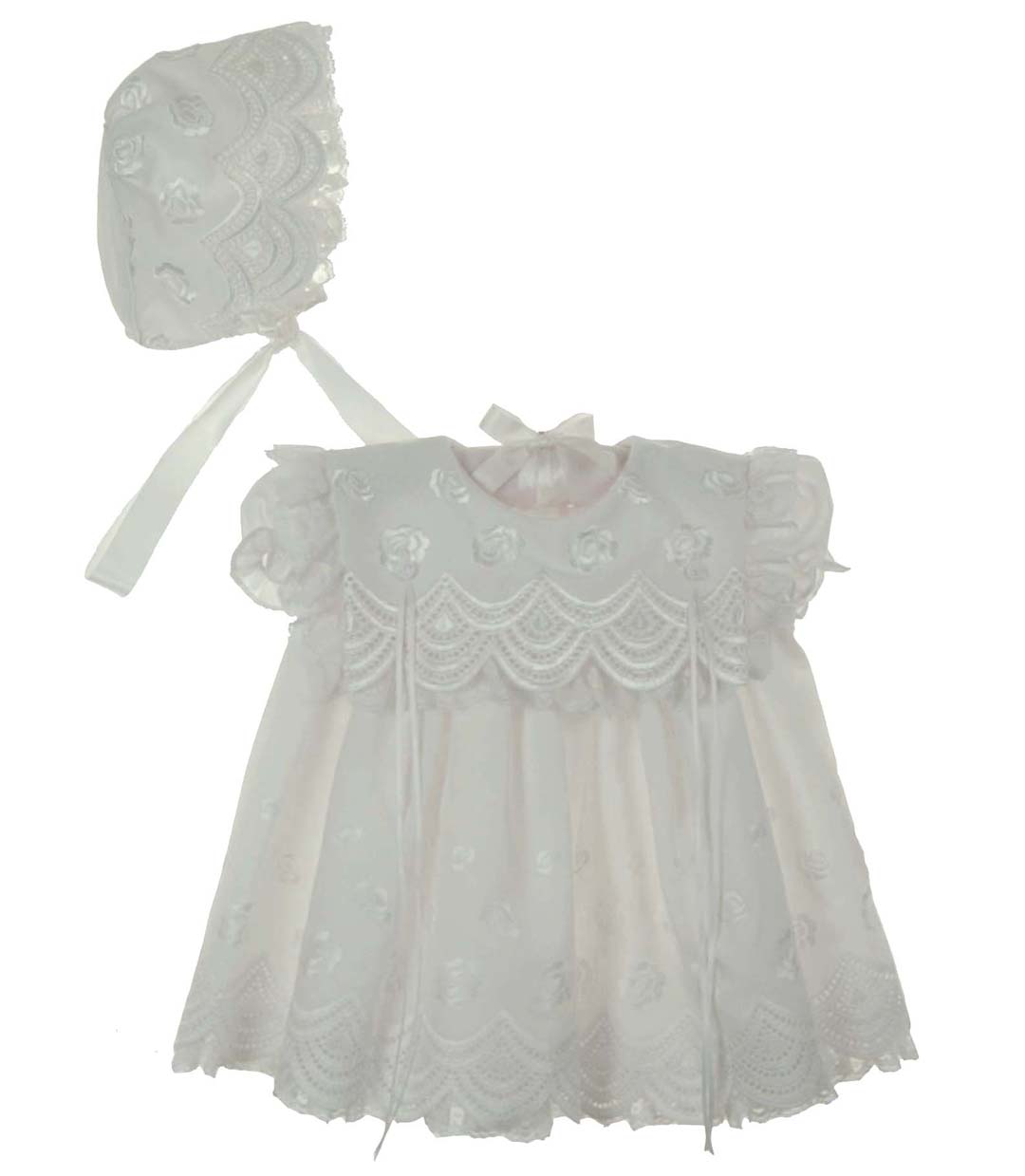C. I. Castro,CI Castro,baby girls white eyelet dress,white eyelet