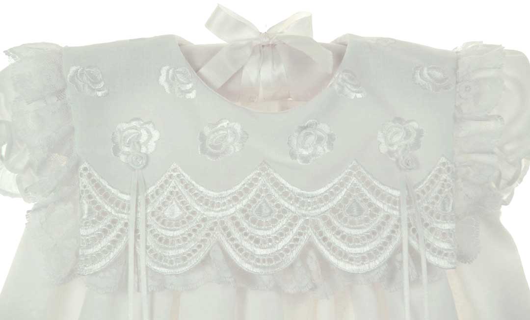 C. I. Castro,CI Castro,baby girls white eyelet dress,white eyelet