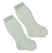 NEW Carlino White Cotton Knee Socks