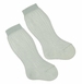 NEW Carlino White Cotton Knee Socks