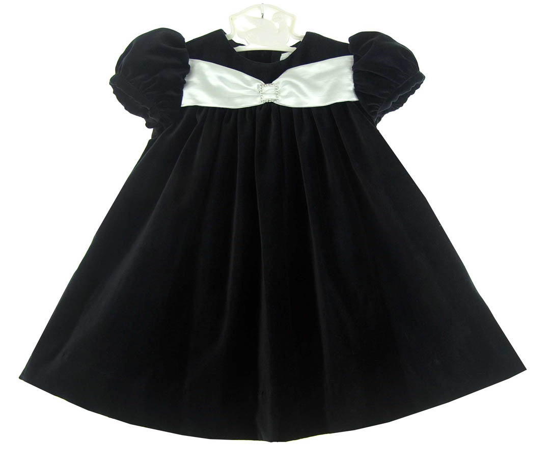 Chabre black velvet dress,Bailey Boys black velvet dress,baby girls