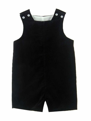 Toddler Velvet Blazer-Black