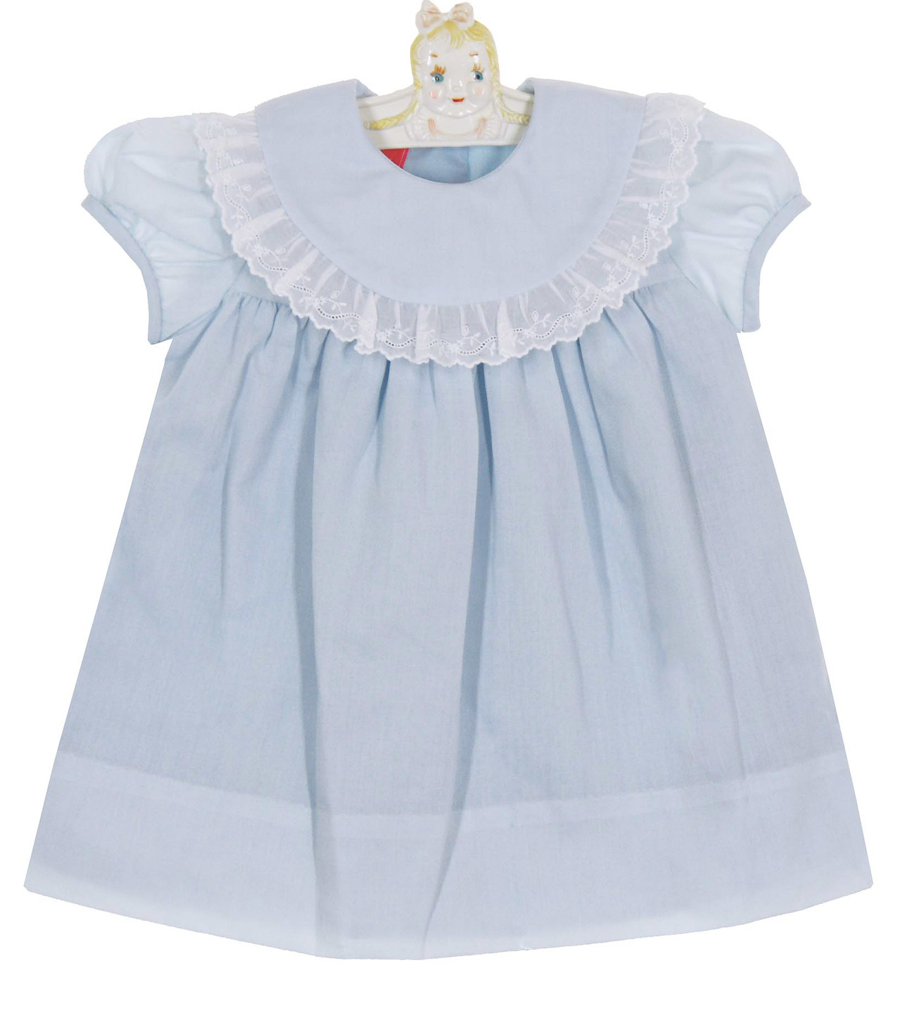 Blue Check Romper by Claire & Charlie main image 1