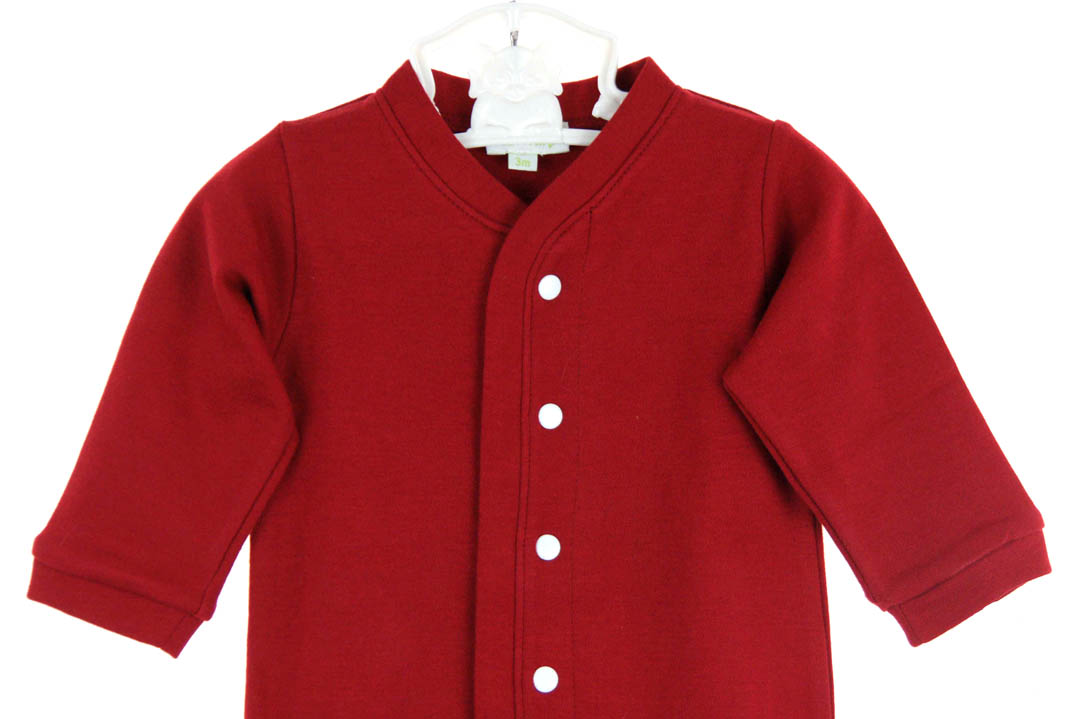 Christmas pajamas,baby Christmas pajamas,red dropseat pajamas,red drop
