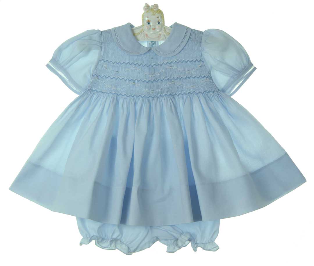 Feltman Brothers Baby Boys Take Me Home Gown with Hat - Blue