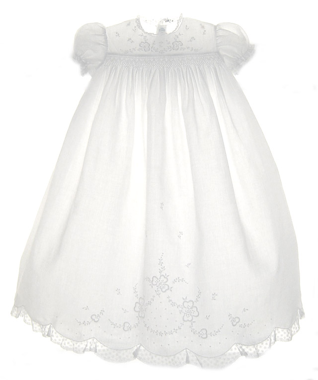 Feltman Brothers Christening Gowns NEW Feltman Brothers Smocked Christening Gown with Shamrock