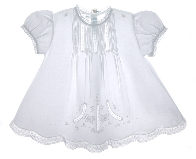 Feltman Brothers Boys White Lace & Pintucks Button On Suit