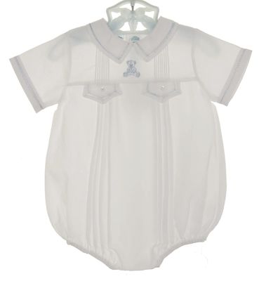 Feltman Brothers Baby / Toddler Boys Dressy Button On Wedding Suit - Ivory