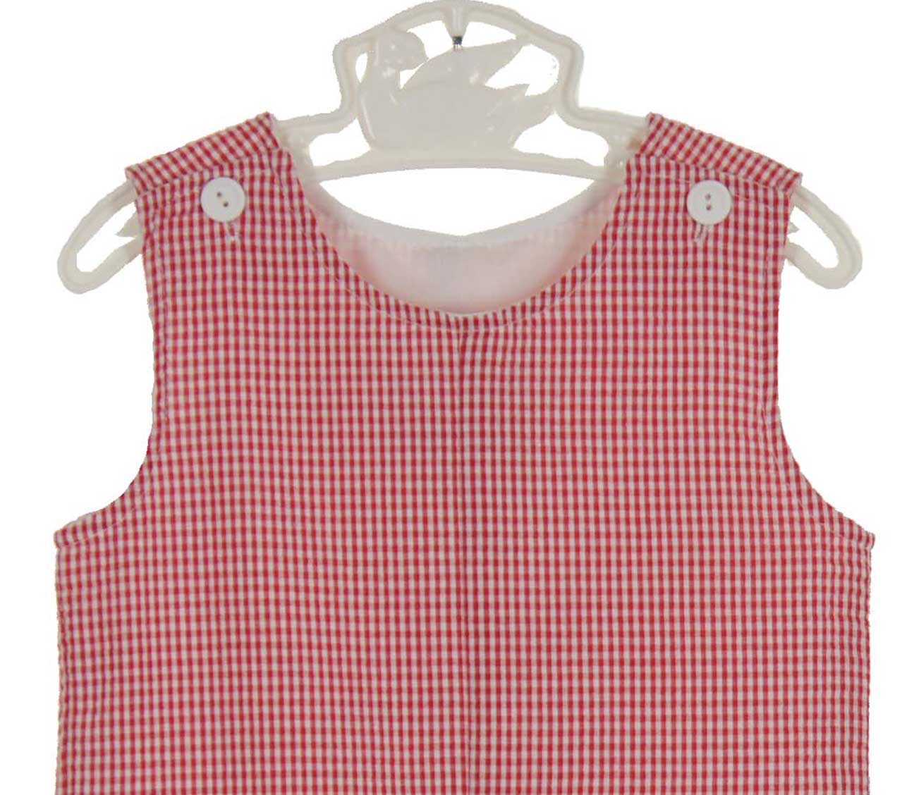 Funtasia Baby / Toddler Boys Velvet Shortall with Shantung Shirt - Red main image 0