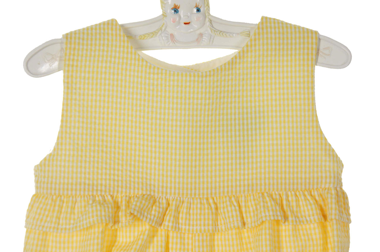 Navy Seersucker Dress by Funtasia Too main image 1