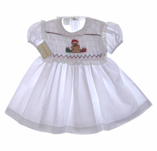 white christmas dresses Little English | Baby Boy's Smocked Theodore Bubble main image 1