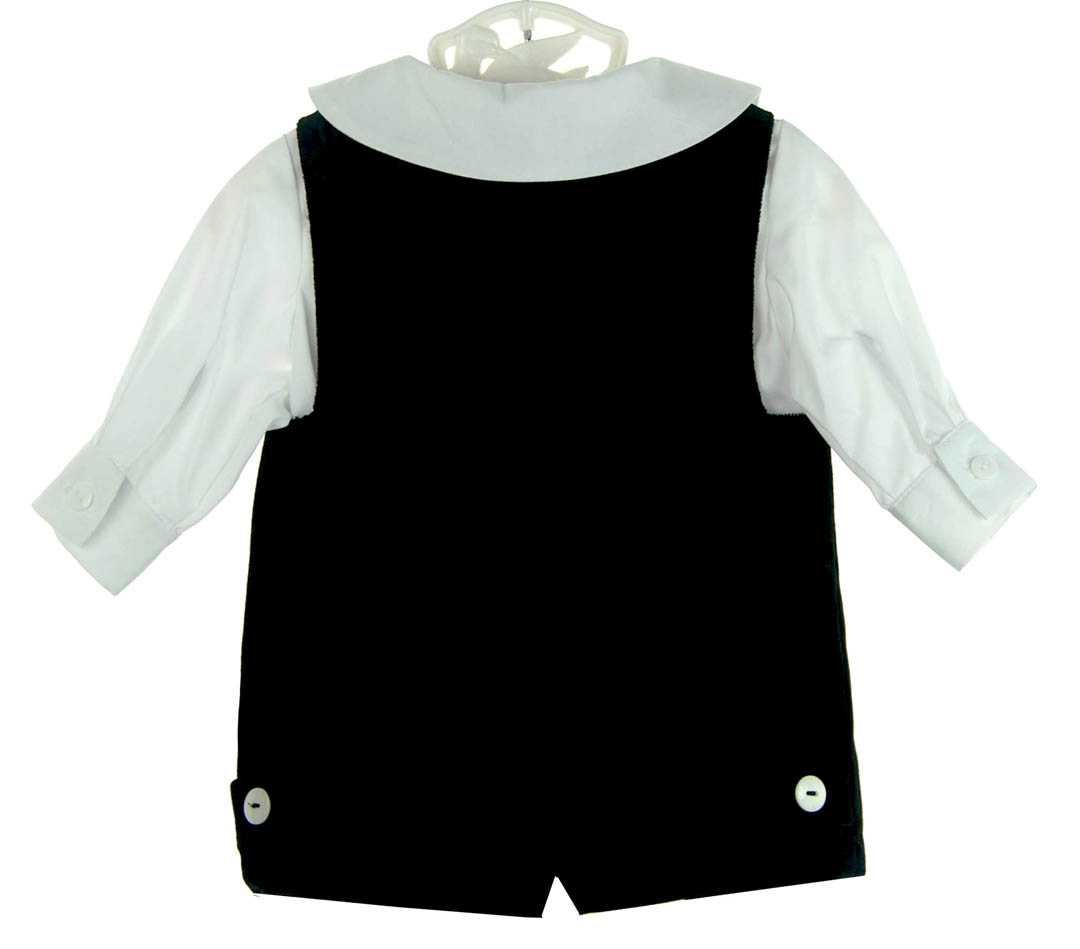 Gordon and Company black velvet shorts set,black velvet shortall,black