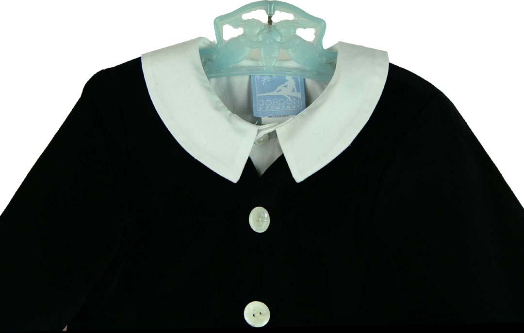 Gordon & Co,Gordon & Company,black velvet eton suit,velvet eton suit