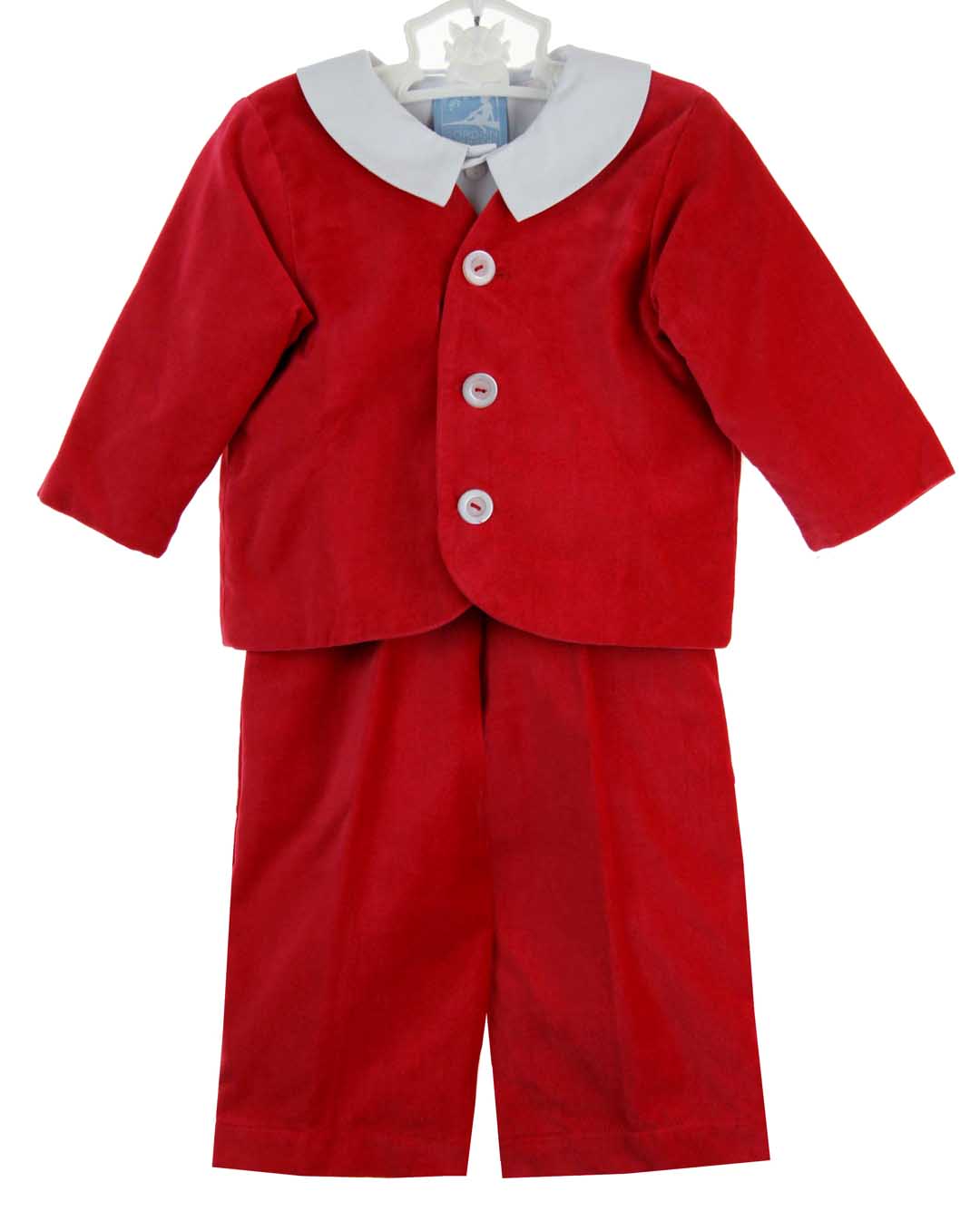 Gordon & Co,Gordon & Company,red velvet eton suit,velvet eton suit for
