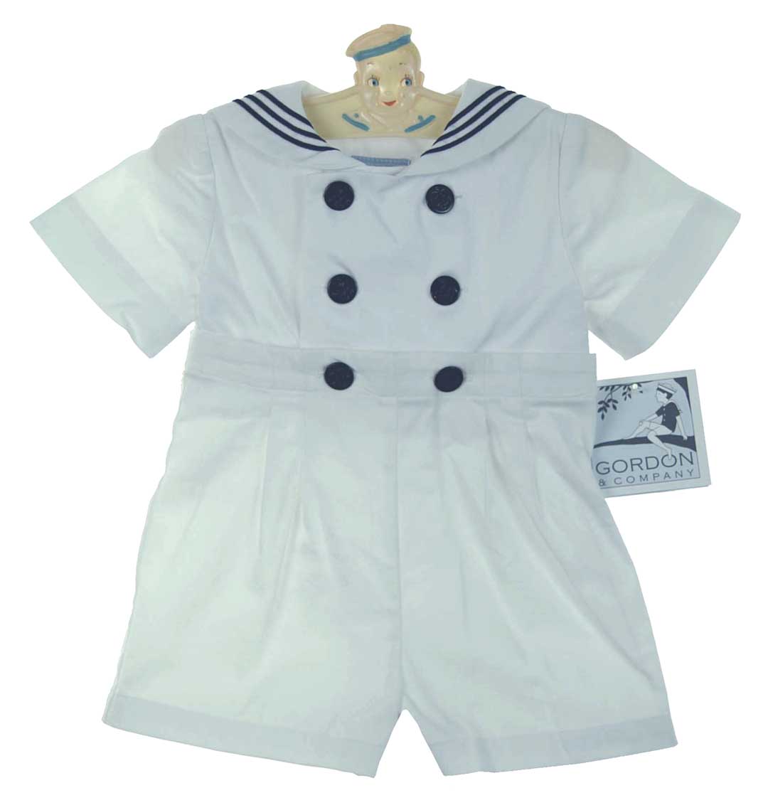 Gordon & Co sailor suit,Gordon and Company sailor outfit,baby sailor