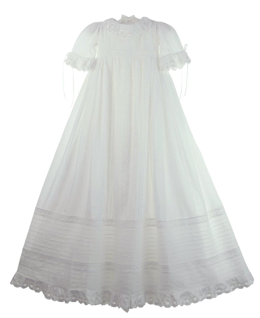 Hearts Delight Victorian style christening gown,vintage style