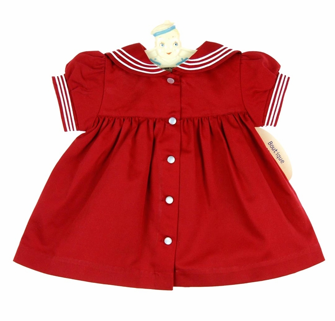 open lace back dress SAILOR DRESS main image 1