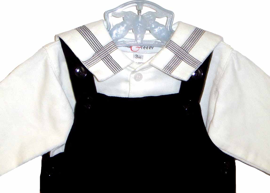 Jack and Teddy,Jack & Teddy,black velvet baby outfit,holiday baby