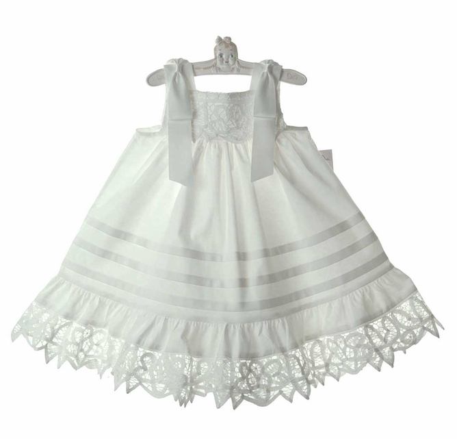 blue dress for baby girl Floral Ruffle Sun Dress main image 1