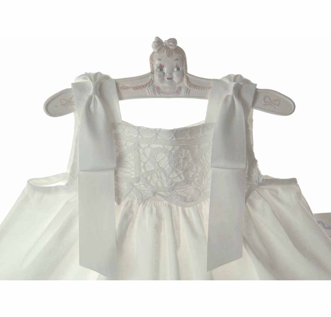 chinese dress ladies Vintage Battenburg Lace Dress