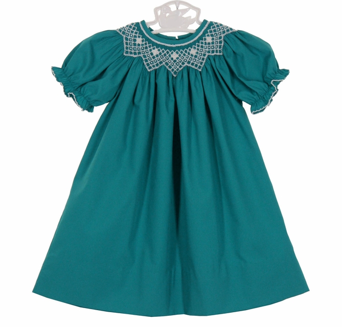 green emerald velvet dress Lantern Sleeve Tie Dye Smock Dress  MS Designs Collection