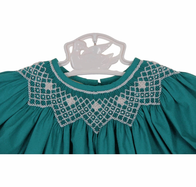 green emerald velvet dress Sweet Autumn Smock Dress  RESET by Jane