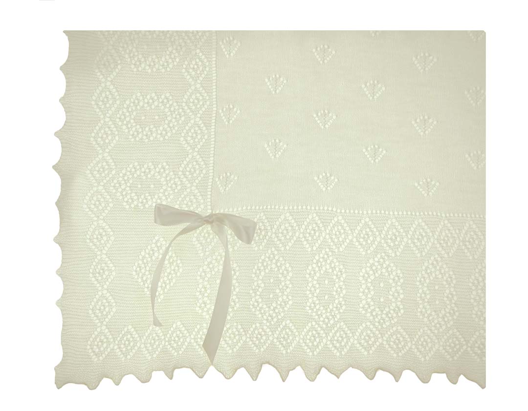 delicate baby blankets,ivory blanket,heirloom ivory christening blanket