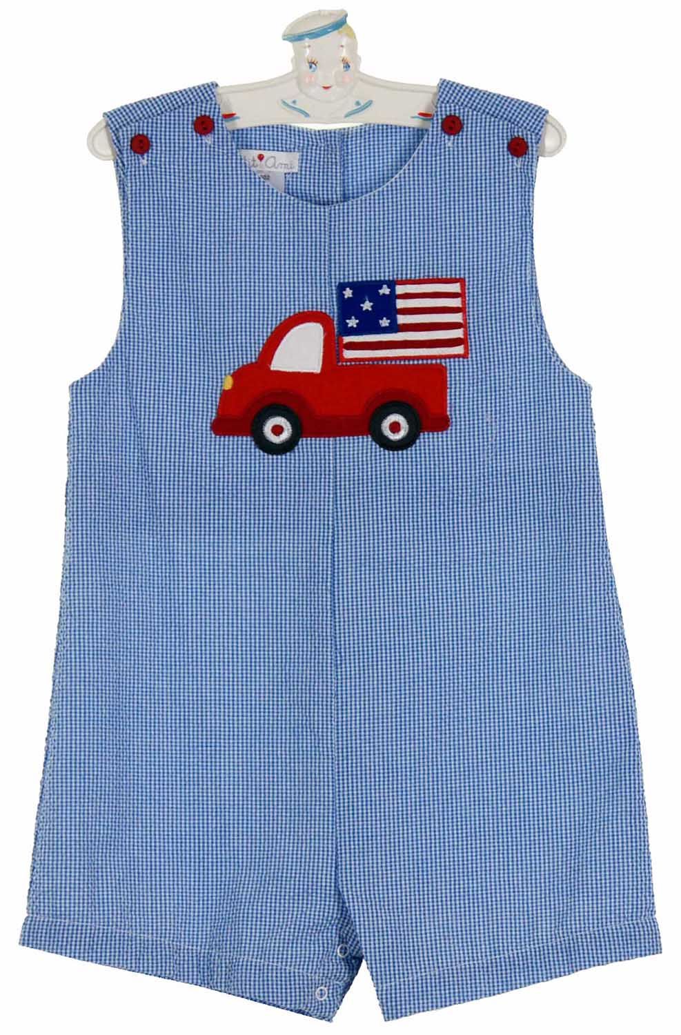 Overalls 2t Baby Boy Tractor Outfit Baby Romper Boys Shortall Baby