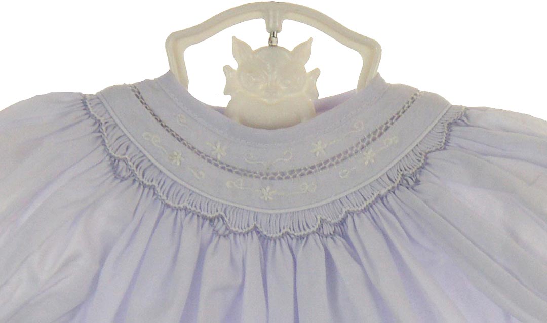 Petit Ami Pink Rosebud Smocked Bishop Dress with Bloomer main image 1