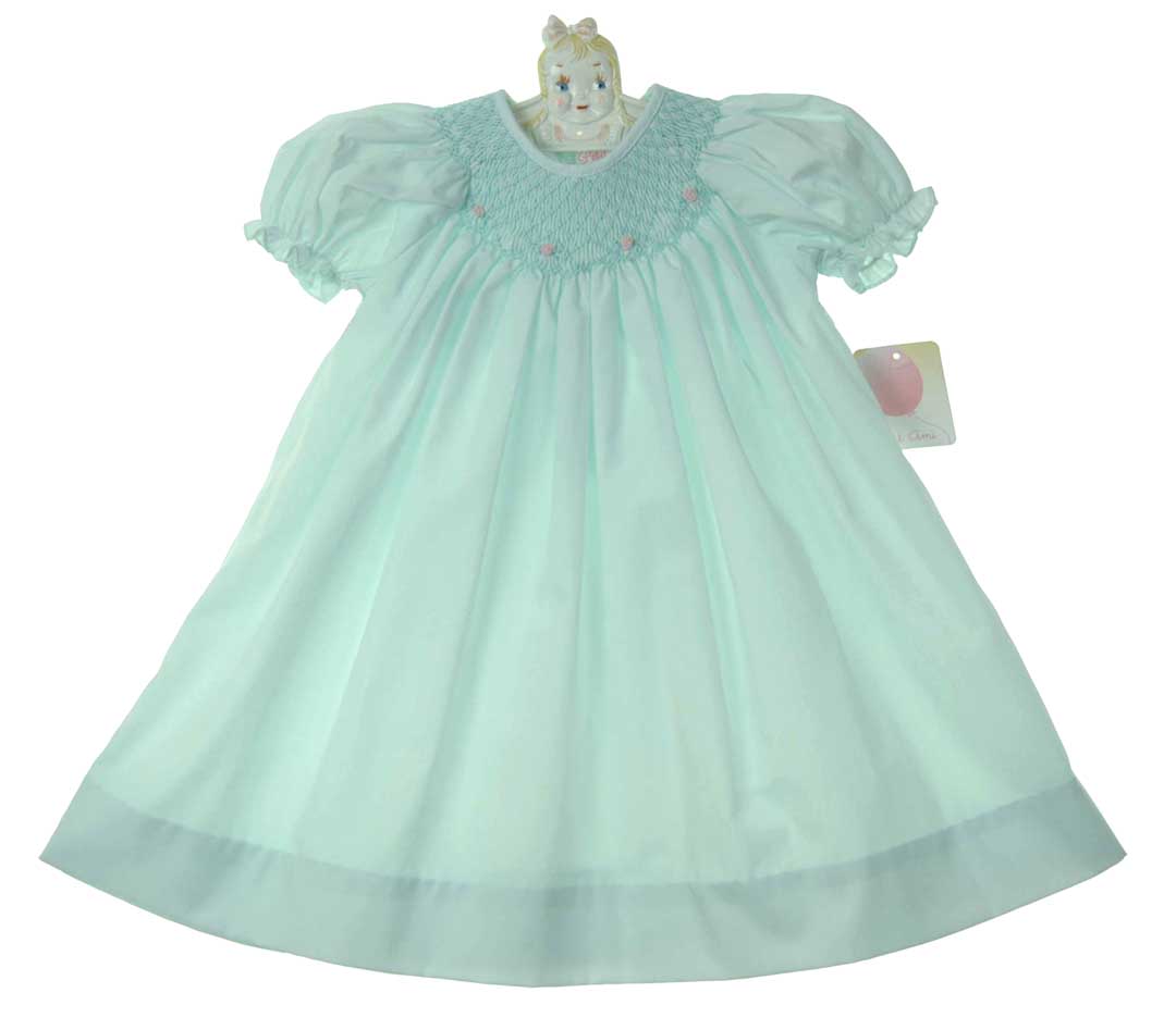 Petit Ami Bishop Smocked Pastel Floral Dress main image 1
