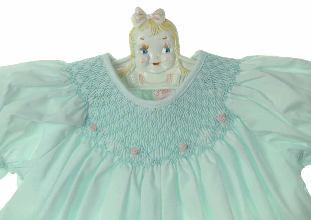 Petit Ami Bishop Smocked Pastel Floral Dress main image 0
