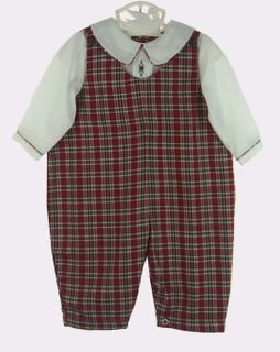 Boys plaid  Romper  012405620 Outfit By Purete main image 1