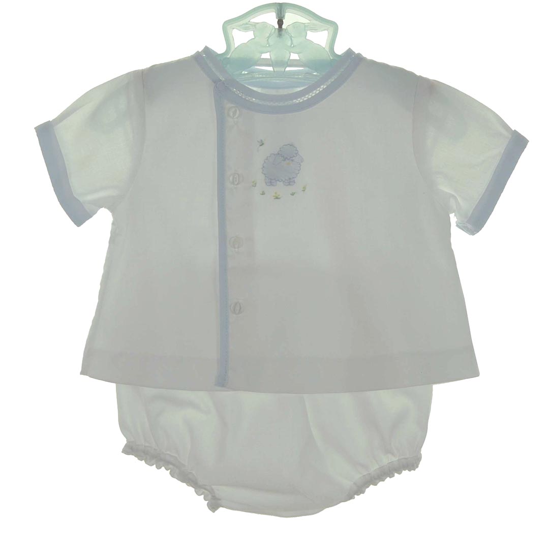 Petit Ami white diaper set,baby boy diaper set,diaper set for baby boys