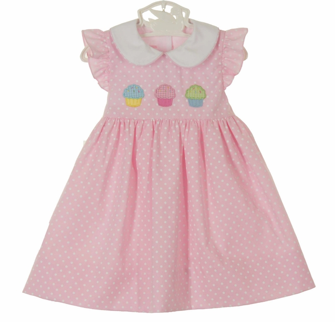 chinese dress ladies Open Heart Long Sleeve Rosette Mini Dress Baby Pink main image 1